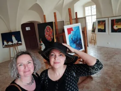 Romana Štryncl a Rosana De Montfort, Zámek Lysice 2022